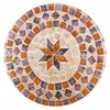 Maximex Garden tablecloth with elastic for round table, mosaic, Ø 85-105 cm