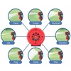 Maximex Hose nozzle, detergent tank, 8 working modes