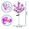 Maximex Saulės energija varomi sodo šviestuvai, LED orchidėjos, 2 dalių rinkinys, 75 cm