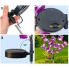 Maximex Saulės energija varomi sodo šviestuvai, LED orchidėjos, 2 dalių rinkinys, 75 cm