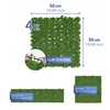 Maximex Garden screen artificial ivy, UV resistant, 3 x 1 m