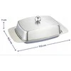 Maximex sviesto indas Nerūdijančio plieno sviesto indas, 17,5 x 7 x 10,5 cm