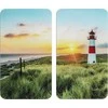 Maximex PIECES Stiklinės apsauginės plokštės krosnelei LIGHTHOUSE, 2 vnt