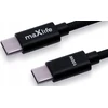 Telforceone Maxlife MXUC-12 cable USB-C - USB-C 2,0 m 100W juodas