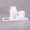 Maxlife MXTC-10-20AC PD QC įkroviklis 1x USB-C 1x USB 20W baltos spalvos