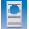 Maxpol Tinklelis absorberiui su tinkleliu 175x295mm fi120mm balta - 128