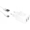 Tinklinis įkroviklis Maxximus Urban 2.1A Type-C, 2xUSB