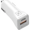 Maxximus ŁAD. SAM. MX KAPPA 18W PD+QC, USB-A+C + KABELIS C/C 20W PD, baltos spalvos/Baltas