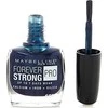 Maybelline Forever Strong Super Stay 7 Days Nagų lakas Nr. 650 Midnight Mėlyna, 10 ml