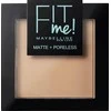 Maybelline Fit Me Matte &amp; Poreless Powder 120 Classic veido pudra 1