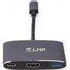 Šakotuvas LMP USB-C stotis / replikatorius (LMP-USBC-HDMI-4K-SG)