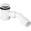 Mc Alpine Sifonas SIFONAS DUŠO PAdėklas CLICK-CLACK 50 mm Baltas ŽALVARIS
