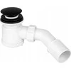 Mc Alpine Sifonas SIFONAS DUŠO PAdėklas CLICK-CLACK 50 mm MATINIS Juodas ŽALVARIS