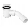 Mc Alpine Sifonas SIFONAS DUŠO PAdėklas CLICK-CLACK 50 mm MATINIS Juodas ŽALVARIS