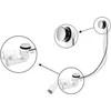 Sifonas McAlpine Dūmų rinkinys su chrominiu automatiniu kamščiu (HC31M-N1)