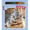 Md Creative MD kūrybinė dėlionių knyga „Katės“