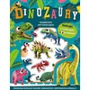 Md Creative Išgaubti lipdukai su judančiomis akimis. Dinozaurai