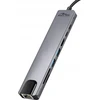 Media-Tech MEDIA-TECH HUB USB 8 IN 1 GIGA LAN HUB MT5046