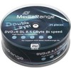MediaRange DVD-R DL 8.5 GB 8x 25 vnt (MR469)
