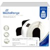 MediaRange ge taśma drukarska 29x90mm juoda/balta Brother DK-11201 400szt.