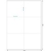MediaRange Etykiety balta 105x99mm 300 vnt (MRINK144)