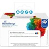 „MediaRange MediaRange MRHP655“ rašalo kasetės, 4 vnt. Pakaitinė juoda, žydra, rausvai raudona, geltona