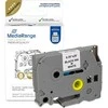 MediaRange MediaRange Tape ca. Brother TZ-221/TZe-221 9mmx8m juoda