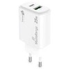 Įkroviklis MediaRange GaN 1 USB-A 1 USB-C 25W (MRMA112-2)