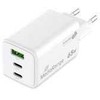 Įkroviklis MediaRange MRMA116-2 GaN 1x USB-A 2x USB-C 65W