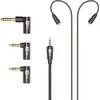 MEE audio MMCX OFC kabelis 2,5 mm / 3,5 mm / 4,4 mm grafitas