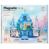 Mega Creative Magnetiniai konstruktorių kaladėlės pilis 28 el. 25X20X6 MC PUD 24 (188-M537)