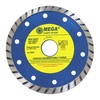 Mega Tarcza Turbo deimantinis diskas (kietasis pumpuras) 115 * 2,2 * 7,0 * 22,2