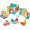 Melissa Doug - Blockables konstravimo rinkinys miestelis (806012)