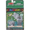 Melissa & Doug Graviravimo rinkinys Safari Scratch Card MelissaDoug kūrybinis žaislas
