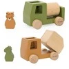 Melissa &amp; Doug Mediniai konstruktoriai su gyvūnais