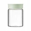 Mellow Yellow BUYDEEM stikliniai indeliai 500 ml su dangteliu, žalsvos spalvos, modelis CS1013