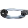 Melodika Maitinimo kabelis MDP15G Maitinimo kabelis su įžeminimu (tinklas) 3x2,5mm2 (Schuko-IEC C13) Gunmetal - 1,5m