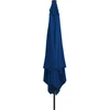 Sodo skėtis 295 x 295 x 245 cm Poliesteris ir plienas Azurblau
