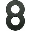 Memorysolution Haushalt Numeris "8", matinės juodos spalvos, 145 mm