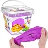 Memorysolution Lengvo oro žaidimo tešlos rinkinys violetinis 910ml
