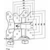 Meninis kompiuterio laikiklis MINIPC/THIN CLIENT PCM-03 ART MONTING BRACKET (UŽ MONITORIAUS/PO RAŠO STALU)