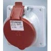 Mennekes 5P 16A 400V raudona IP44 3093 (MEN3093)
