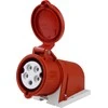 Mennekes Socket 32A 5P (3P+N+Z) 6h IP44 montuojamas ant paviršiaus TYP27008 Mennekes 7728