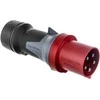 Mennekes Wtyczka przenośna PowerTOP Xtra 63A 5P 6h 400V raudona IP44 13112 (MEN13112)