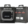 AMG AMAP2RBK AirPods Pro 2 (2022/2023) dėklas juodos spalvos Silicone with baltos spalvos Logo
