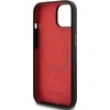 Mercedes AMG AMHMP15M23SSPK Apple iPhone 15 Plus / 14 Plus 6.7″ juodos spalvos kietas dėklas with Silicone Large Rhombuses Patter