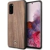 Mercedes Benz Samsung Galaxy S22 Mercedes dėklas Wood Line Walnut (MEHCS62VWOLB) rudos spalvos