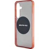 Mercedes Benz Samsung Galaxy S24 AMG dėklas Transparent Bicolor MagSafe (AMHMS24S23HBCK) juodos spalvos