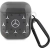 Mercedes MEA28DPMGS AirPods 1/2 Dėklas juodos spalvos Large Star Pattern
