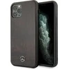 Mercedes Benz Apple iPhone11 PRO Mercedes Hard dėklas Wood Line Rosewood (MEHCN58VWOBR) rudos spalvos